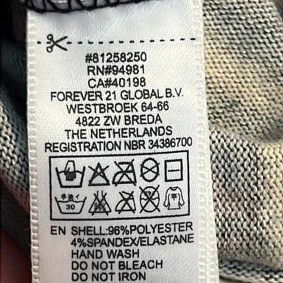 Forever 21 Geometric Print Bow‎ Back Mini Dress S/P Bodycon Boho Retro Tribal - Picture 8 of 9